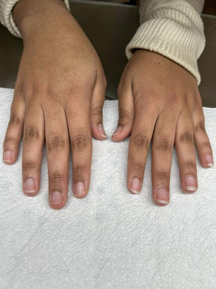 Avant soins ongles et mains Mans